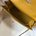 Replica Handbag Store Kelly 32cm Sellier Bag In Yellow Epsom Leather