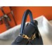 Replica Handbag Store Kelly 32cm Bag In Blue Agate Clemence Leather GHW