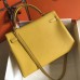 Replica Handbag Store Kelly 32cm Bag In Yellow Clemence Leather GHW Replica Handbag Store Kelly 32cm Bag In Yellow Clemence Leather GHW