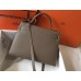 Replica Handbag Store Kelly 32cm Bag In Tuape Grey Epsom Leather GHW