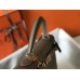Replica Handbag Store Kelly 32cm Bag In Tuape Grey Epsom Leather GHW