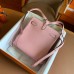 Replica Handbag Store Kelly Ado Backpack in Rose Sakura Clemence Leather