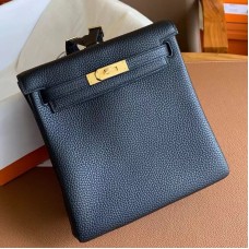Replica Handbag Store Kelly Ado Backpack in Black Clemence Leather Replica Handbag Store Kelly Ado Backpack in Black Clemence Leather