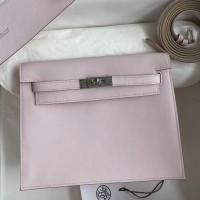 Replica Handbag Store Kelly Danse II Bag In Mauve Pale Evercolor Calfskin