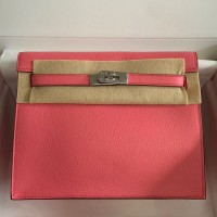Replica Handbag Store Kelly Danse II Bag In Rose Lipstick Evercolor Calfskin
