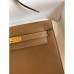 Replica Handbag Store Kelly Danse II Bag In Beige de Weimar Evercolor Calfskin