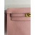 Replica Handbag Store Kelly Danse II Bag In Rose Sakura Evercolor Calfskin