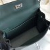Replica Handbag Store Kelly Danse Handmade Bag In Dark Green Swift Leather