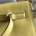 Replica Handbag Store Kelly Danse Handmade Bag In Jaune Swift Leather
