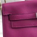 Replica Handbag Store Kelly Danse Handmade Bag In Rose Purple Swift Leather Replica Handbag Store Kelly Danse Handmade Bag In Rose Purple Swift Leather