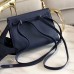 Replica Handbag Store Kelly Danse Handmade Bag In Blue Swift Leather