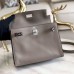 Replica Handbag Store Kelly Danse Handmade Bag In Grey Swift Leather Replica Handbag Store Kelly Danse Handmade Bag In Grey Swift Leather