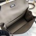Replica Handbag Store Kelly Danse Handmade Bag In Grey Swift Leather Replica Handbag Store Kelly Danse Handmade Bag In Grey Swift Leather