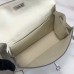Replica Handbag Store Kelly Danse Handmade Bag In White Swift Leather