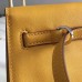 Replica Handbag Store Kelly Danse Handmade Bag In Yellow Swift Leather