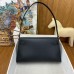 Replica Handbag Store Kelly Elan Handmade Bag In Black Epsom Leather