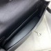 Replica Handbag Store Kelly Elan Handmade Bag In Black Epsom Leather