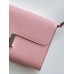 Replica Handbag Store Constance To Go Wallet in Pink Epsom Calfskin