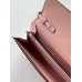 Replica Handbag Store Constance To Go Wallet in Pink Epsom Calfskin