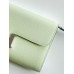 Replica Handbag Store Constance To Go Wallet in Vert Fizz Epsom Calfskin