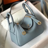 Replica Handbag Store Mini Lindy Bag In Blue Lin Clemence Leather Replica Handbag Store Mini Lindy Bag In Blue Lin Clemence Leather