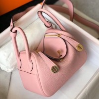 Replica Handbag Store Mini Lindy Bag In Pink Clemence Leather Replica Handbag Store Mini Lindy Bag In Pink Clemence Leather