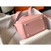 Replica Handbag Store Mini Lindy Bag In Pink Clemence Leather