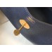 Replica Handbag Store Lindy 26cm Bag In Navy Blue Clemence With GHW