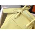 Replica Handbag Store Lindy 26cm Bag In Jaune Poussin Clemence Leather