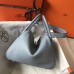 Replica Handbag Store Blue Lin Clemence Lindy 30cm Bag with PHW