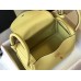 Replica Handbag Store Lindy 30cm Bag In Jaune Poussin Clemence Leather