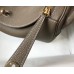 Replica Handbag Store Taupe Grey Clemence Lindy 30cm Bag with GHW