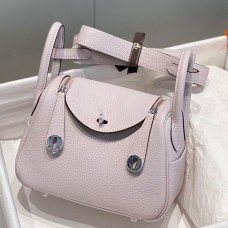 Replica Handbag Store Lindy Mini Bag In Mauve Pale Clemence Leather