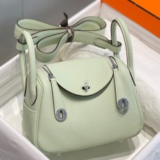 Replica Handbag Store Lindy Mini Bag In Vert Fizz Clemence Leather