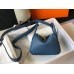 Replica Handbag Store Mini Lindy Bag In Blue Agate Clemence Leather Replica Handbag Store Mini Lindy Bag In Blue Agate Clemence Leather