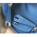 Replica Handbag Store Mini Lindy Bag In Blue Agate Clemence Leather Replica Handbag Store Mini Lindy Bag In Blue Agate Clemence Leather