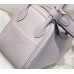 Replica Handbag Store Lindy Mini Bag In Mauve Pale Clemence Leather Replica Handbag Store Lindy Mini Bag In Mauve Pale Clemence Leather