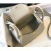 Replica Handbag Store Mini Lindy Bag In Pearl Grey Clemence Leather