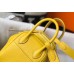 Replica Handbag Store Mini Lindy Bag In Yellow Clemence Leather