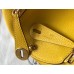 Replica Handbag Store Mini Lindy Bag In Yellow Clemence Leather