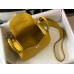 Replica Handbag Store Mini Lindy Bag In Yellow Clemence Leather