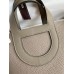 Replica Handbag Store In The Loop 18 Handmade Bag in Gris Asphalt Clemence Leather