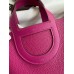 Replica Handbag Store In The Loop 18 Handmade Bag in Rose Purple Clemence Leatherther