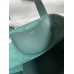 Replica Handbag Store In The Loop 18 Handmade Bag in Vert Cypres Clemence Leather Replica Handbag Store In The Loop 18 Handmade Bag in Vert Cypres Clemence Leather