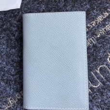 Replica Handbag Store MC² Euclide Card Holder In Blue Lin Epsom Leather