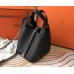 Replica Handbag Store Picotin Lock 18 Bag In Black Clemence Leather Replica Handbag Store Picotin Lock 18 Bag In Black Clemence Leather