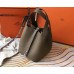 Replica Handbag Store Picotin Lock 18 Bag In Taupe Clemence Leather