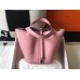 Replica Handbag Store Picotin Lock 18 Bag In Pink Clemence Leather Replica Handbag Store Picotin Lock 18 Bag In Pink Clemence Leather