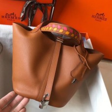 Replica Handbag Store Gold Picotin Lock 18 Bag With Braided Handles