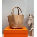 Replica Handbag Store Picotin Lock 22 Bag In Chai Clemence Leather